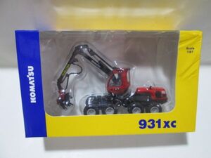 コマツ　1/87　931XC Harvester　　送料390円