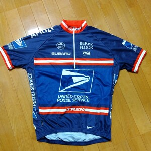 ☆　NIKE ナイキ　2004　USPS　SS jersey US ポスタル　半袖ジャージ　1/2 Zip 半袖　L