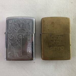 24静/A039976/Y073-117/AK3000【名古屋】ZIPPO ジッポー 2点まとめ BRADFORD,PA. オイルライター