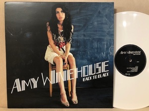 【即決】Amy Winehouse (エイミー・ワインハウス)　名盤： Back To Black【店舗限定】(ホワイト盤仕様) 盤・インナー：綺麗　ジャケ：良好