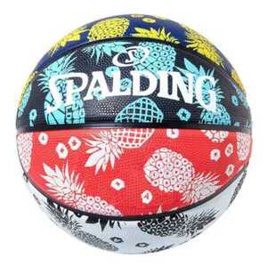 スポルディング トロピカル ラバー バスケットボール 7号球 #84-322J SPALDING 新品 未使用