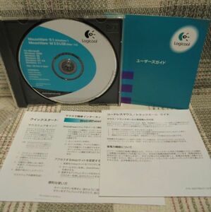 Logicool　マウスウェアー 9.1(Windows)M3.5USB(Mac OS)ユーザーガイド＆CD-ROM