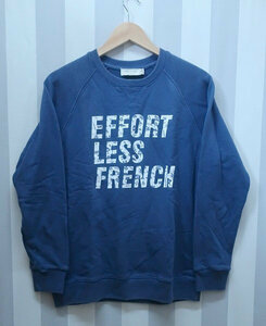 2-8800A/メゾンキツネEFFORT LESS ラグランスウェット MAISON KITSUNE