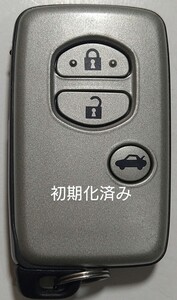 初期化済トヨタ純正スマートキー3ボタン　マークX クラウンマジェスタ等 基盤番271451−0310 新品電池サービス⑬