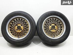 ●スピードスター SSR Hart ハート 15インチ 6.5J +15位 PCD 114.3 4H ヨコハマ AVID S306 205/60R15 96y 2本 シルビア 180SX 旧車 棚W-7