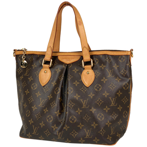 ルイ・ヴィトン Louis Vuitton パレルモ PM ハンドバッグ 2WAY 肩掛け ハンドバッグ モノグラム ブラウン M40145 レディース 【中古】