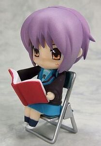 中古トレーディングフィギュア 長門有希(読書中) ねんどろいどぷち「涼宮ハルヒの憂鬱」#02