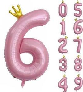6才 6歳 女の子 ピンク バルーン 大きい 風船 誕生日 飾り付け 1m 装飾
