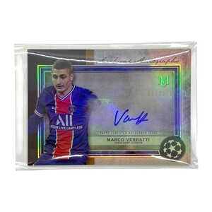 TOPPS サッカーカード MUSEUM COLLECTION ARCHIVAL AUTOGRAPH MARCO VERRATTI PARIS SAINT GERMAIN 011/250 #AA-MV 中古 1