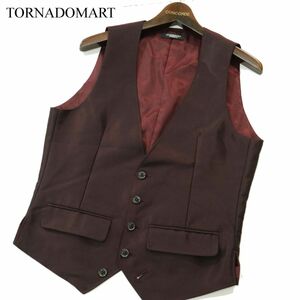 TORNADOMART トルネードマート 通年★ 切替 ベスト ジレ Sz.M　メンズ 日本製　A3T10069_9#O