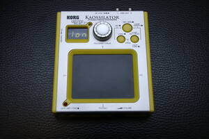 KORG コルグ ダイナミックフレーズシンセサイザー KAOSSILATOR 動作確認済み 美品 電池駆動可能なマイクロシンセ