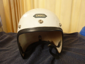 ビンテージ 昭和53年　shoei sv M L 帽体のみ/ベル.bell500tx.McHAL　マックホール.indian サンドレース　wl.wr　buco サイドバルブ