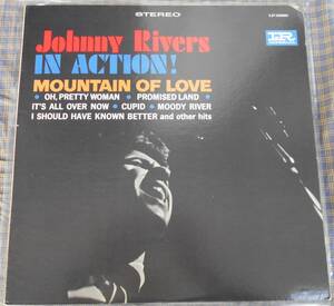 US盤LP「Johnny Rivers IN ACTION !」ジョニー・リバース（IMPERIAL LP-12280）Producer:Lou Adler ジョニー・リヴァース