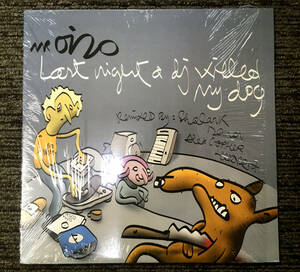 ★フレンチ エレクトロ・IDM・インストHip Hop!!【Mr. Oizo Mr. オワゾー】2000年『Last Night a DJ Killed My Dog』2枚組アナログLP・中古