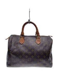 LOUIS VUITTON◆1)スピーディ30_モノグラム・キャンバス_BRW/PVC/BRW