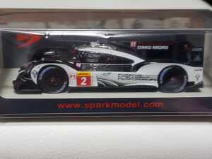 新品 1/43 スパーク SPARK ポルシェ 919 ハイブリッド HY 2016 バーレーン6H 6位 #2 R.デュマ/N.ジャニ/M.リエブ WECチャンピオン