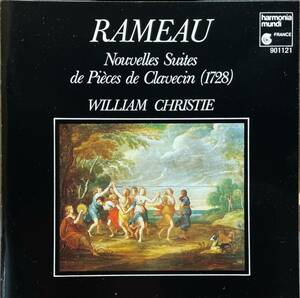 (C26H)☆器楽レア盤/ジャンフィリップ・ラモー:新クラヴサン曲集/Rameau/ウィリアム・クリスティ/Nouvelles Suites de Pieces de Clavecin