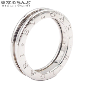 101740834 ブルガリ BVLGARI ビーゼロワン B-ZERO1 ワンバンド リング ホワイトゴールド K18WG 14号相当 ＃54 指輪 ユニセックス 仕上済