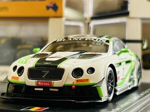 スパーク spark 1/43 Bentley Continental GT3 #7 -Bentley Team M-Sport - 18th 24H of Spa 2016 [SB131]