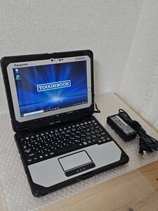 ★送料無料 良品！Panasonic TOUGHBOOK CF-20E5193VJ(Corei5-7Y57/4GB/SSD128GB/10.1型/Win10/LTE)★