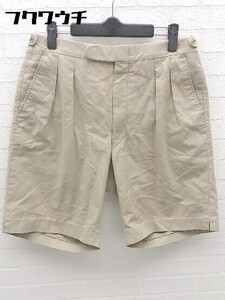 ◇ DAKS ダックス ハーフ ショート パンツ 88 ベージュ系 # 1002799191739