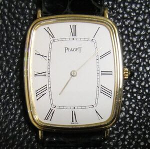 ★ PIAGET ピアジェ k18 - 750 手巻き腕時計 ◆ MEN