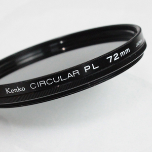 071037 【美品 ケンコー フィルター】 Kenko 72ｍｍ CIRCULAR PL (円偏光フィルター)