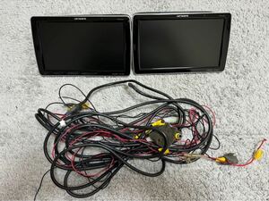 パイオニア　カロッツェリア　TVM-PW900 HDMI対応　2台セット　動作確認済み　 リアモニター ヘッドレストモニター carrozzeria