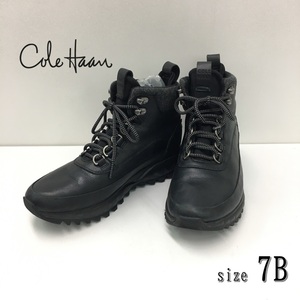 NZ1198●COLE HAAN GRANDEXPLORE All Terrain Waterproof Hiking Boot★7B★ブラック ハイキングブーツ 防水