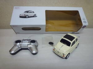 ⑧【6-8-29-15Ra】FIAT 500 R/C ラジコンカー 1/24スケール 未確認 正規ライセンス品 送料・梱包代込!(北海道、沖縄を除く)