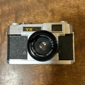 【巻き上げ、シャッターOK】YASHICA ヤシカ YK フィルムカメラ、YASHINON 1:2.8 f=4.5cm