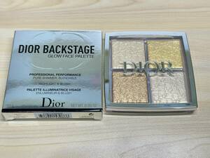 4796] 未使用 Dior ディオール バックステージ フェイス グロウ パレット 003 ピュア ゴールド フェイスパウダー チークカラー