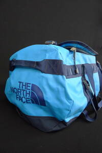 dd1148● 中古品 THE NORTH FACE/ノースフェイス ボストン＆リュック 2WAY 水色 ダッフルバッグ バックパック 大容量/140