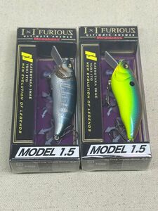 メガバス イマカツ アイバイアイ フューリアス 1.5 未開封品 2個セット MEGABASS BREAM & WAGIN HASU I×I FURIOUS