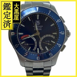 【大黒屋800】TAG HEUER タグ・ホイヤー アクアレーサー キャリバーSレガッタ ステンレススチール クオーツ CAF7110.BA0803 メンズ 腕時計