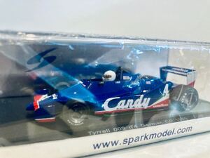 【送料無料】1/43 Spark Tyrell Ford ティレル フォード 009 G.Lees German GP 1979