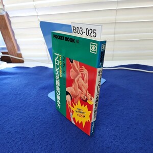 B03-025 POCKET BOOK 44 マニアも唸る プロレス名勝負の読み方 「活字プロレス」の鬼 ミスターX