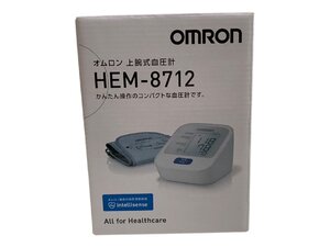 1円～ オムロン 上腕式血圧計 HEM-8712 OMRON 健康器具 ヘルスケア コレクション コレクター必見