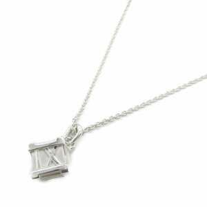 TIFFANY＆CO ティファニー ネックレス アトラスキューブネックレス シルバー系 シルバー925 中古 レディース