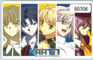 ５０７０６★ALL AROUND TYPEMOON　テレカ★