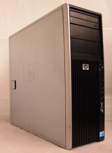 NoT440☆HP Z400 Workstation VS933AV 旧機種ジャンク扱い/Xeon W3565 3.2GHz/メモリ4GB/HDD250GB/DVD/QuadroFX1800/Win7Pro64bit☆