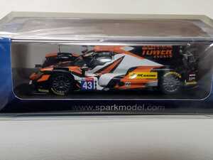 新品 1/43 スパーク SPARK ORECA 07 Gibson No.43 RLR MSports Tower Events 24H Le mans 2019 J.Farano／A.Maini／N.Nato