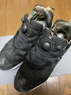 Reebok Instapump Fury 黒迷彩 スニーカー27cm