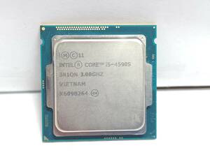 ★動作PCより取り外し品★CPU インテル Intel Core i5-4590S 3.0GHzz SR1QN 4コア 6M LGA1150 現状品