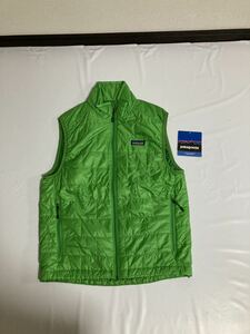 新品未使用 パタゴニア ナノパフ ベスト patagonia タグ付きNano Puff Vest ゴールド サイズXS 84240 SP12 nano VEST プリマロフト 