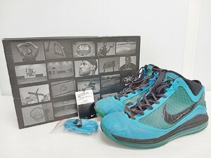 [KA16A-512-005-1] NIKE ナイキ AIR MAX LEBRON Ⅶ 375664-401 サイズ28.5cm 替えヒモ付