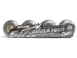 新品☆セール SPITFIRE スピットファイヤー FOMULA FOUR F4 WHEEL 高品質ウレタン使用 ウィール クラシックシェイプ 54mm/99a