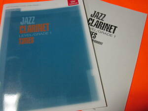 ♪　輸入楽譜　Jazz Clarinet Level/Grade 1 Tunes/Part & Score & CD　別冊＋CD付き　ジャズ　クラリネット　英国王立音楽検定　ABRSM