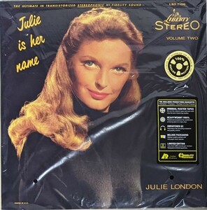 Julie London ジュリー・ロンドン - Julie Is Her Name Volume Two 1,000枚限定リマスター再発45回転二枚組Audiophileアナログ・レコード