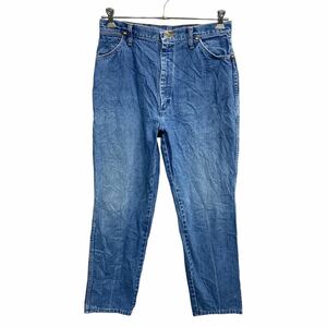 Wrangler カウボーイ ロングパンツ W32 ラングラー ブルー 古着卸 アメリカ仕入 2406-530